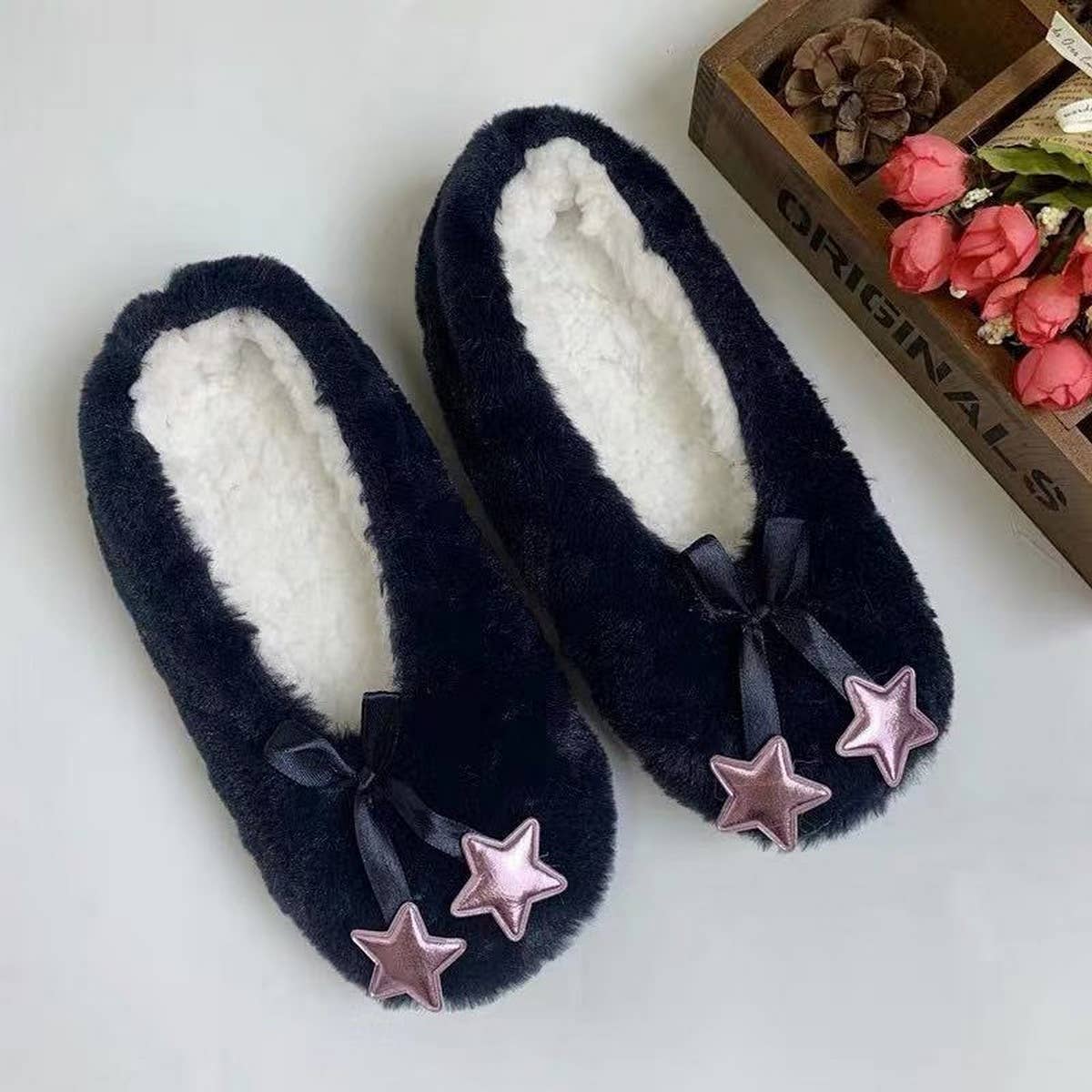 HOME WARM NON-SLIP PLUSH FLOOR SOCKS YOGA SOCKS