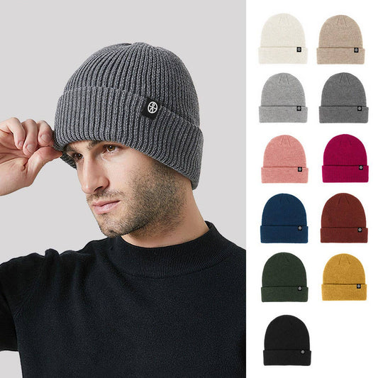 SOLID COLOR WINDPROOF AND COLD-PROOF WOOL HAT_CWAH2451