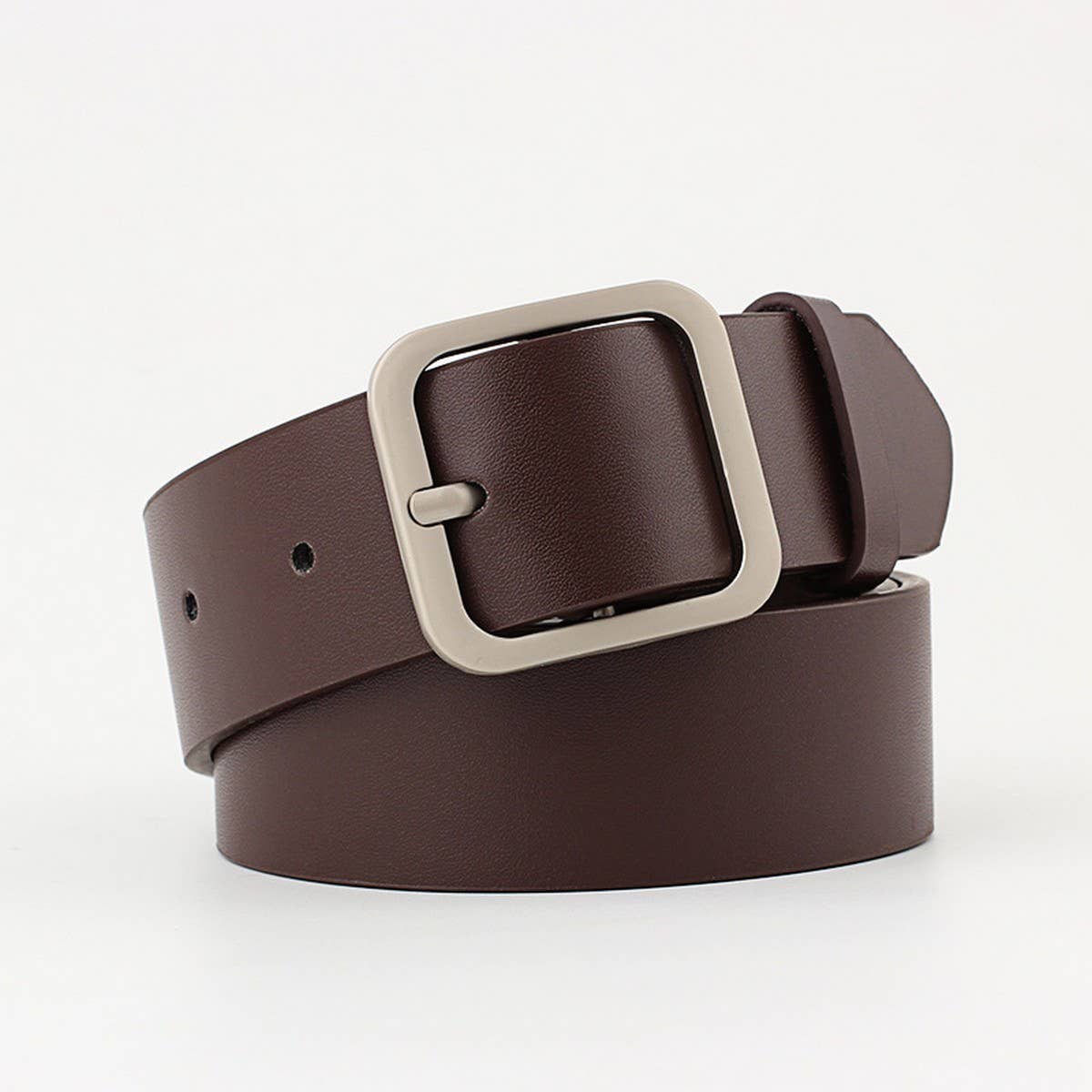 CWABE0370_SQUARE BUCKLE FASHION BELT