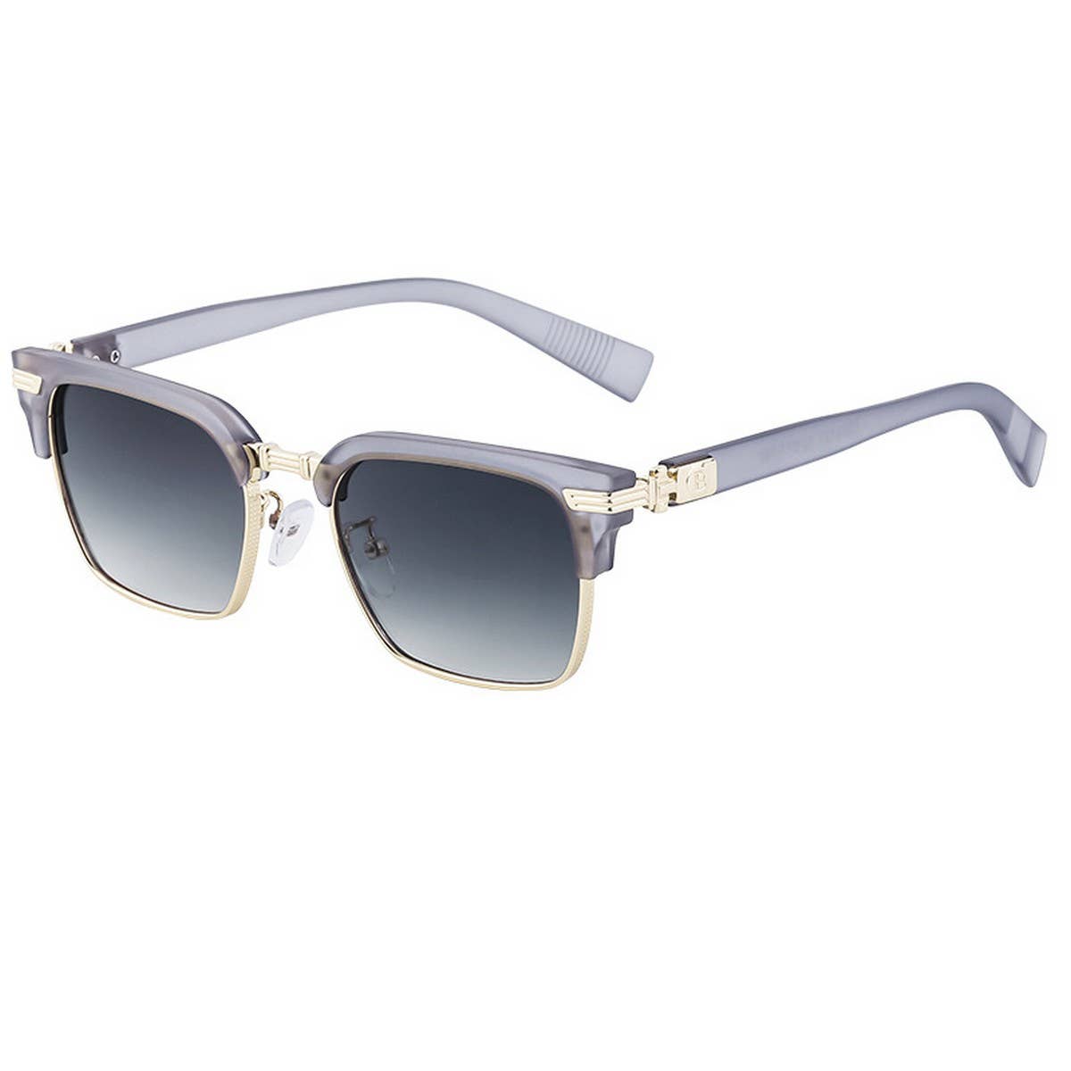 VINTAGE POLARIZED EYEBROW FRAME SUNGLASSES