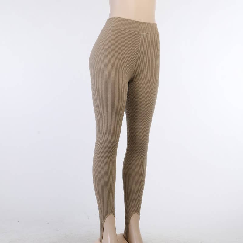 SLIM-FIT YOGA PANTS STOMPING TIGHT SWEATPANTS