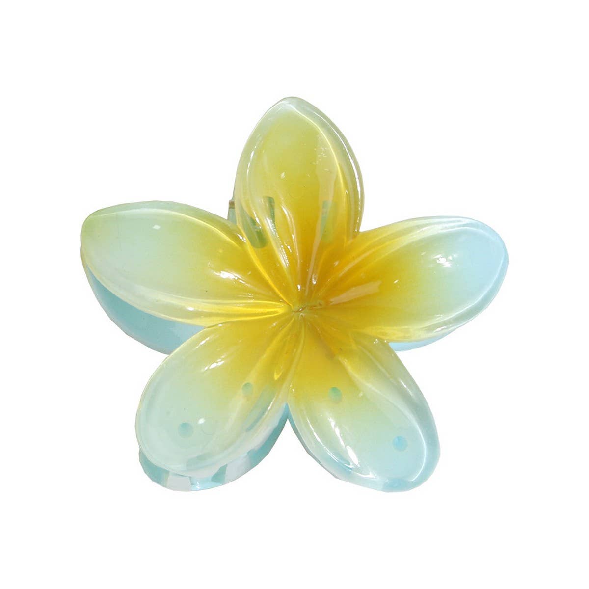 Egg Flower Hair Claw Stylish for Outings Vacations