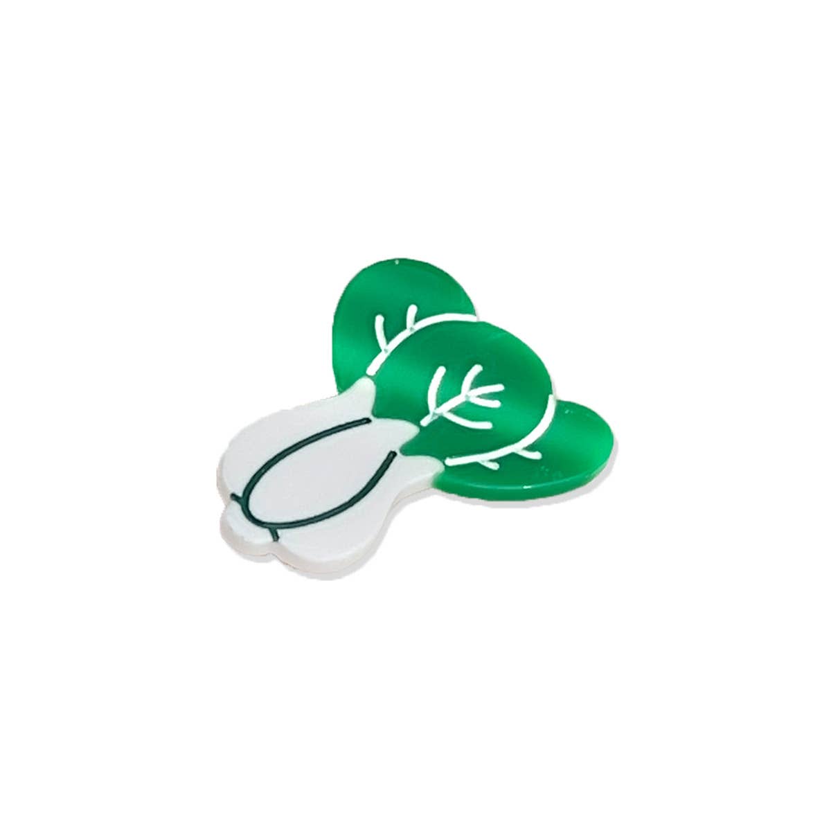 Fruit and vegetable acetic acid hair clips