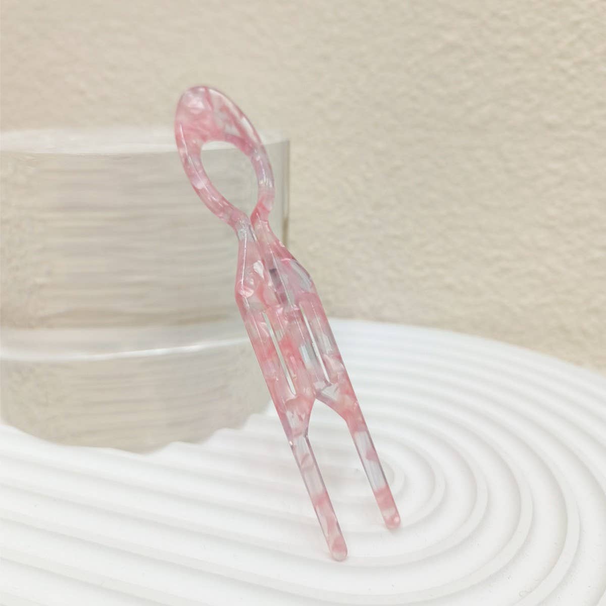 ACETATE U-SHAPED WAVE HAIRPIN PLATE HAIRPIN COMB_CWAHA4210