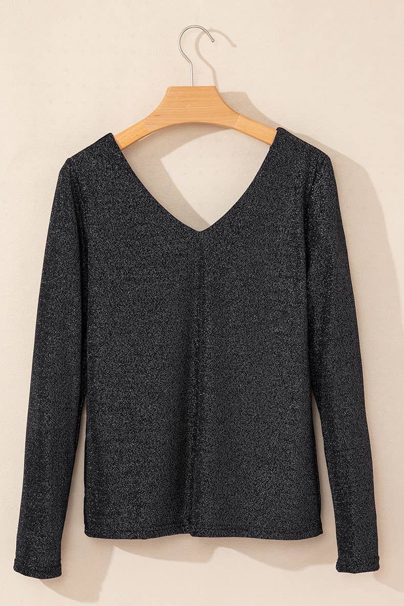 SOLID COLOR BACKLESS LONG SLEEVE BOW HOODIE