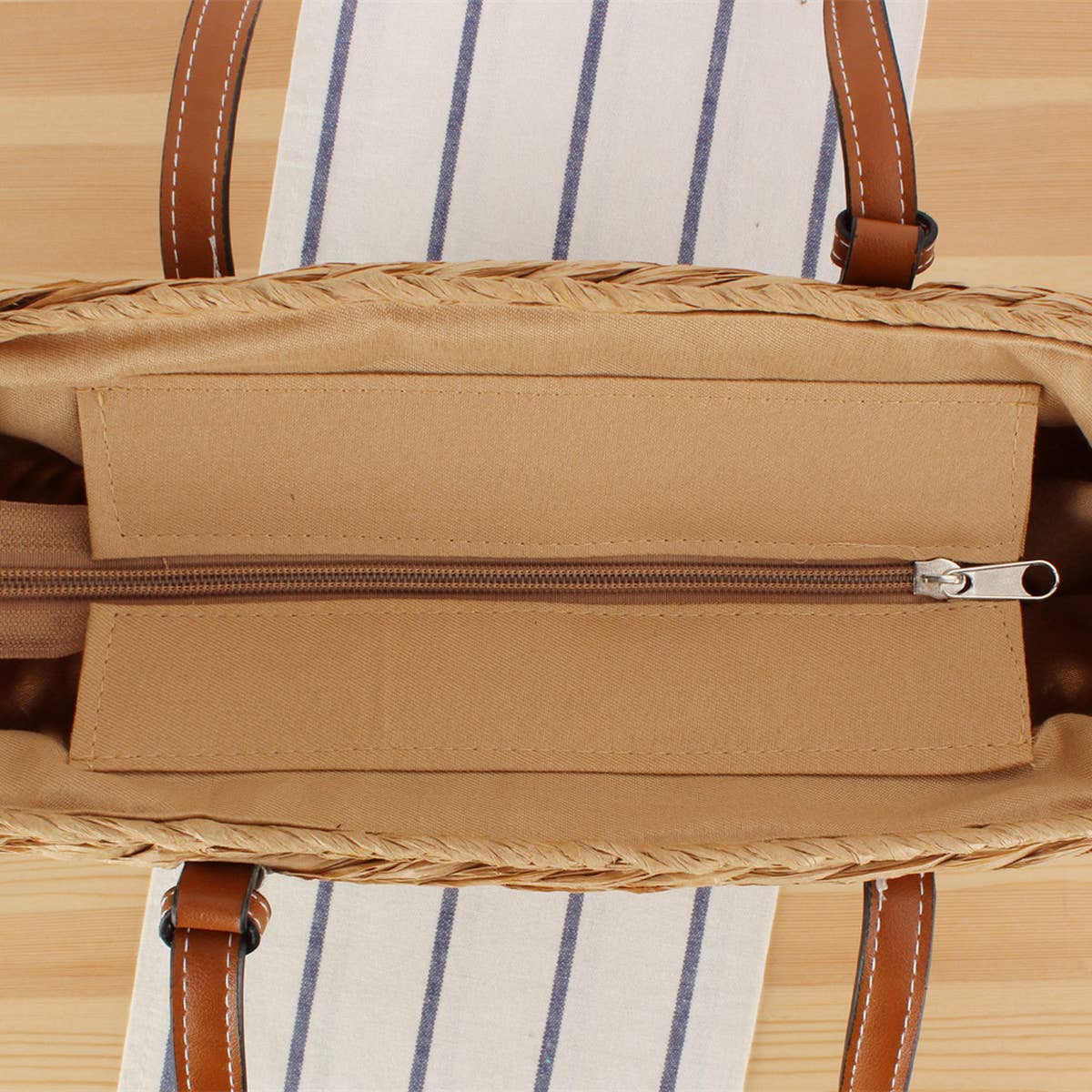 CASUAL HOLIDAY HOLLOW LARGE CAPACITY WOVEN BAG_CWAB2023