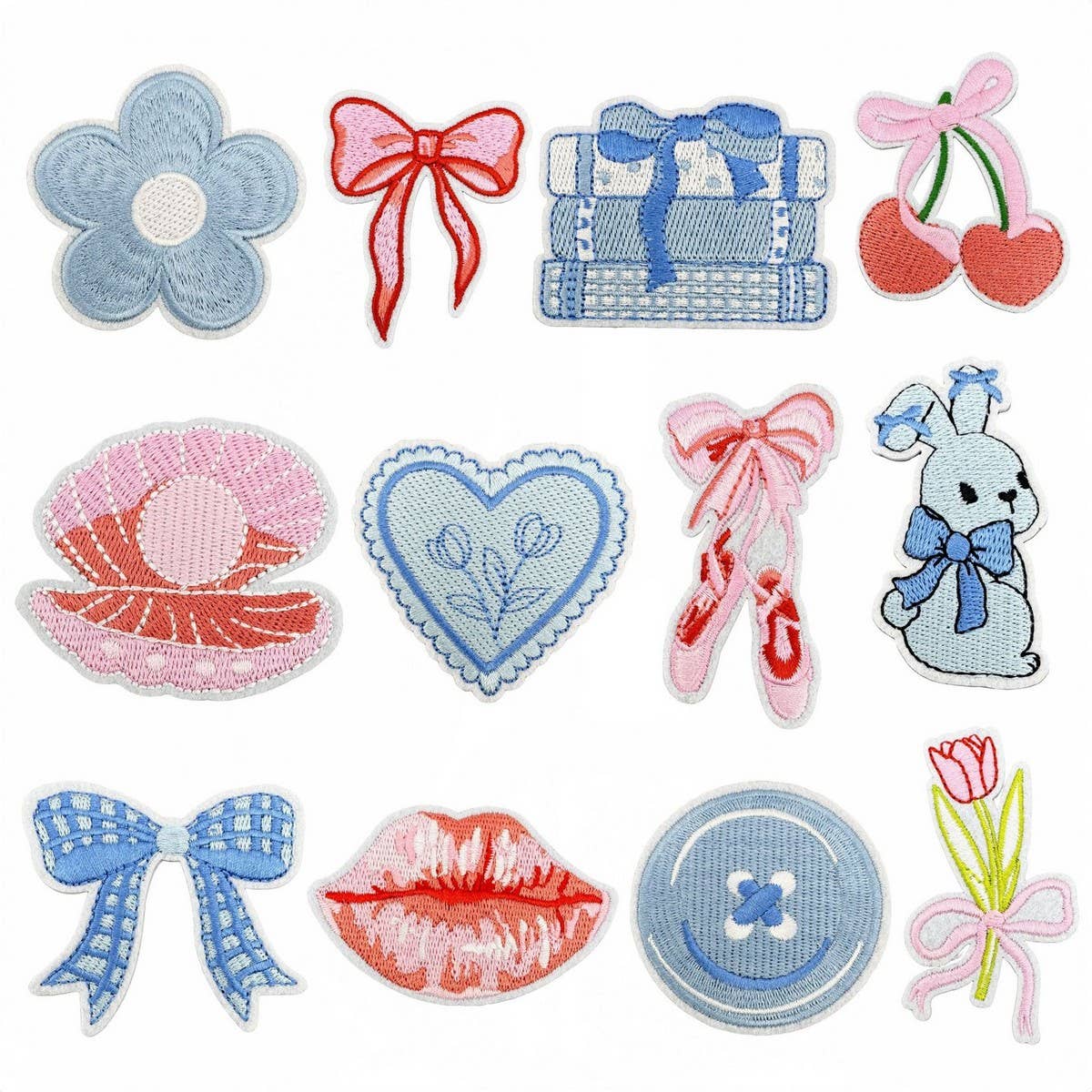 CARTOON EMBROIDERY BLUE SERIES CLOTH PATCH_CWMM4066
