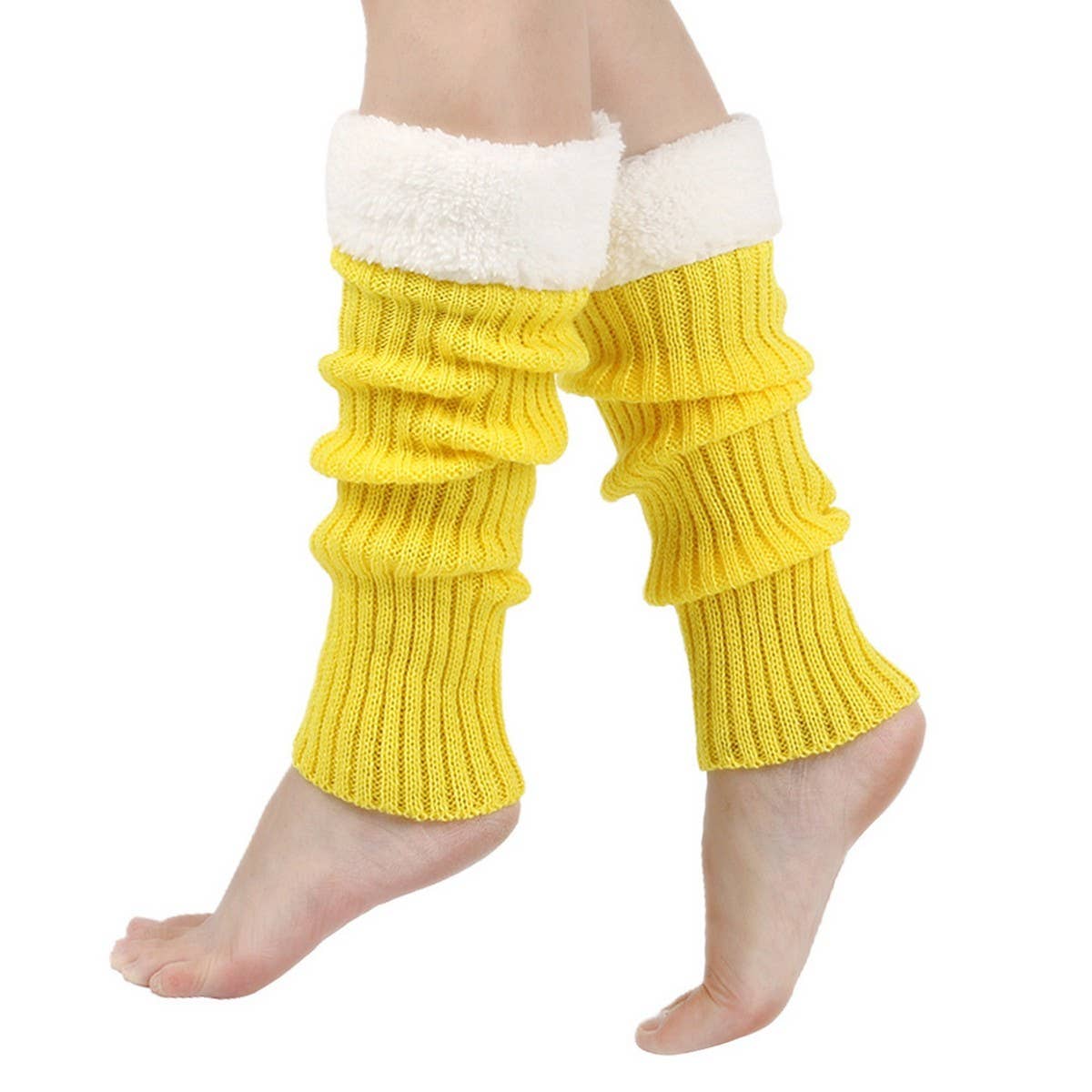 CWMM10089_COZY LEG WARMERS &AMP FOOT FOR CHRISTMAS