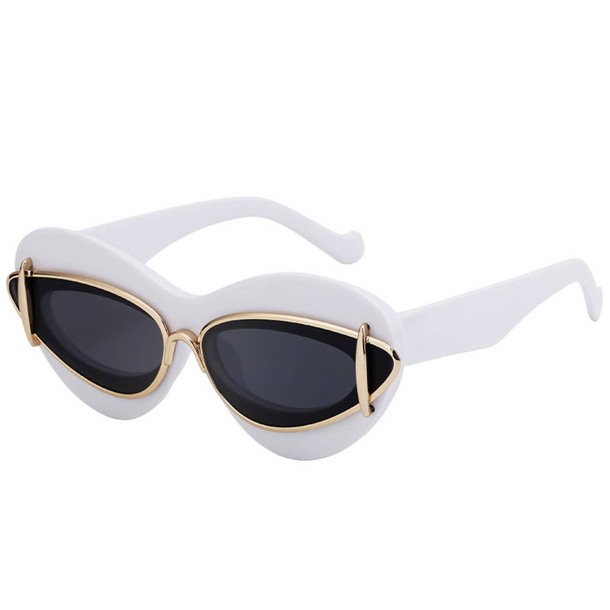 FASHION CAT EYE SUNGLASSES SMALL FRAME SUNGLASSES_CWASG0569