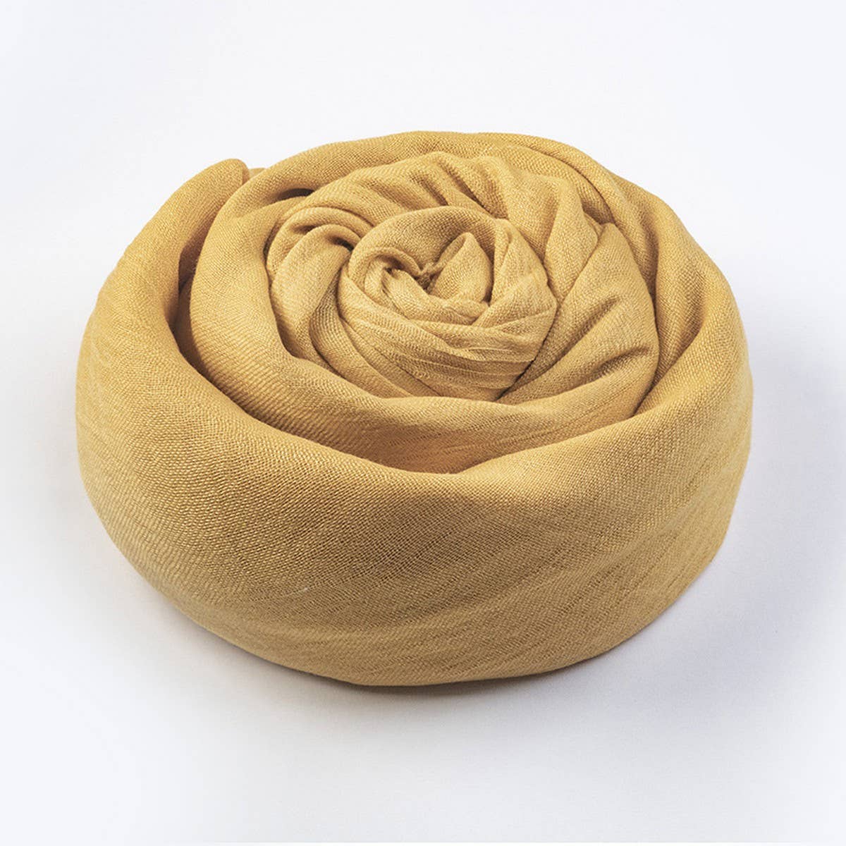 Solid Cotton Linen Scarf for Women Summer Sun Prot_CWASC1451