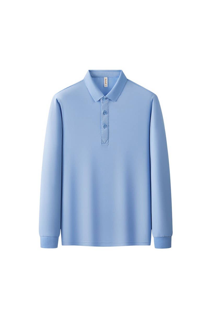 CWOSWL07263_LONG SLEEVE POLO SHIRT CUSTOM WORKWEAR