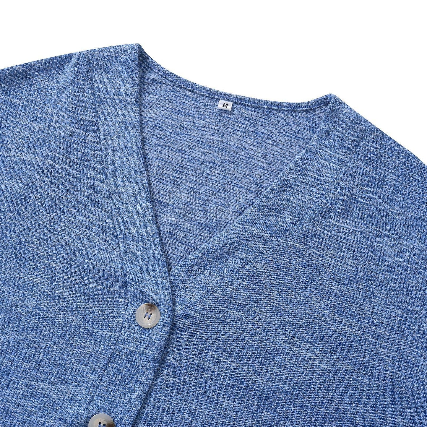 THIN COAT LONG SLEEVE LOOSE KNIT CARDIGAN