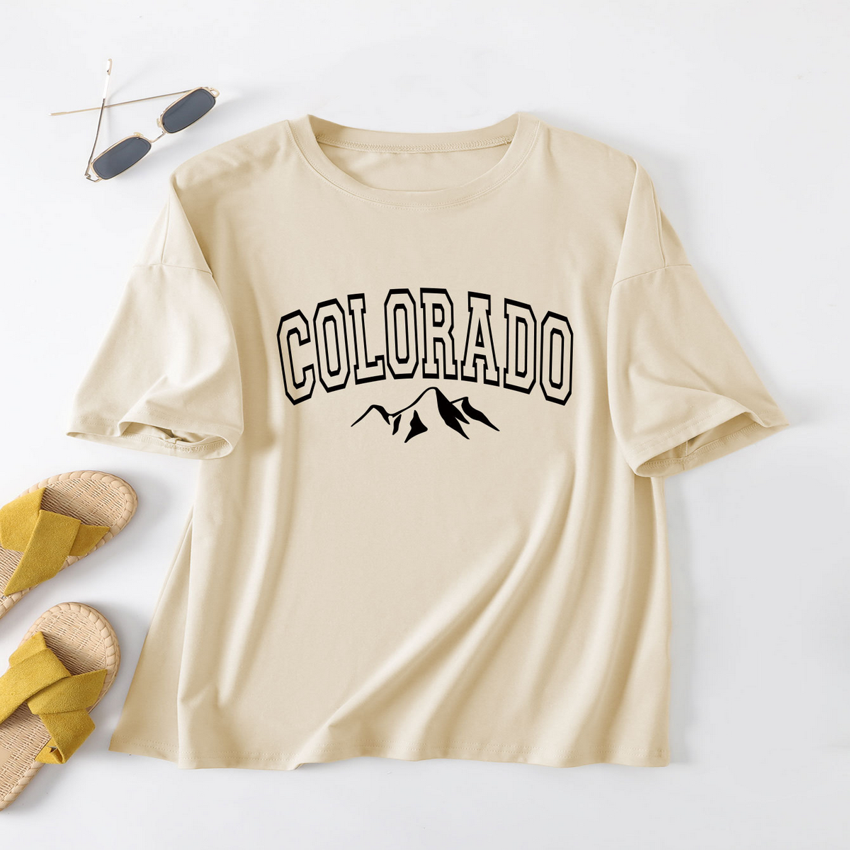 Women¡¯s Basic Tee, Baggy Fit, Stylish Design