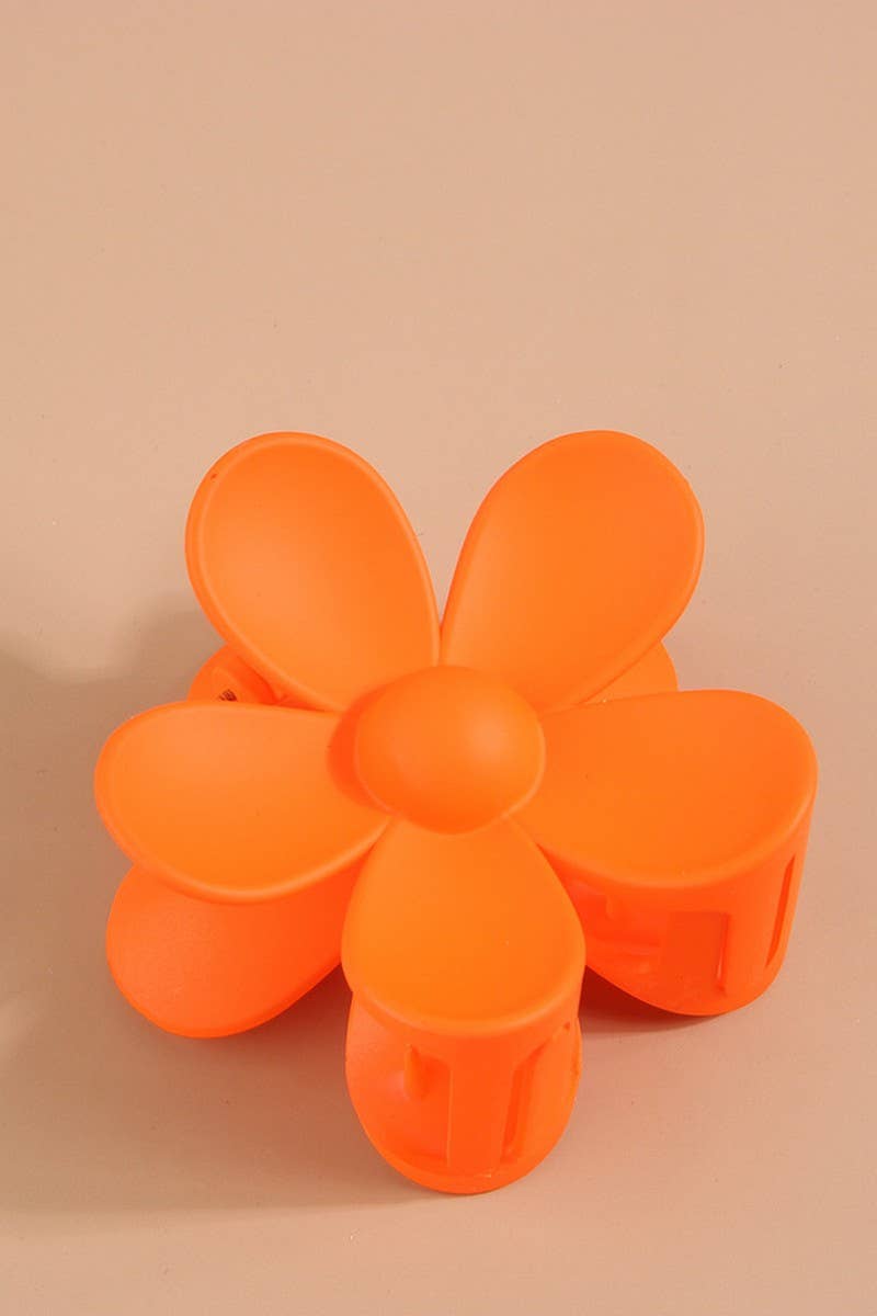 CWAHA0574_Flower shark claw clip hair clip