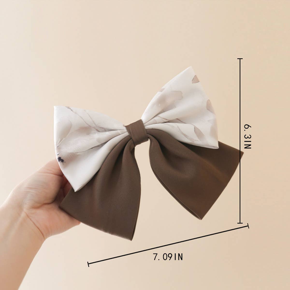 NEW STYLE TIE-DYE BOW HAIRPIN_CWASC1065