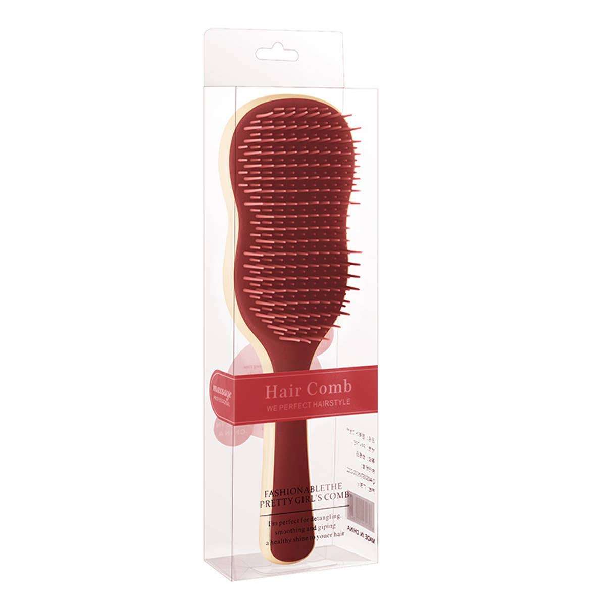 BANANA LEAF MASSAGE COMB FOR HOME USE_CWMM0909