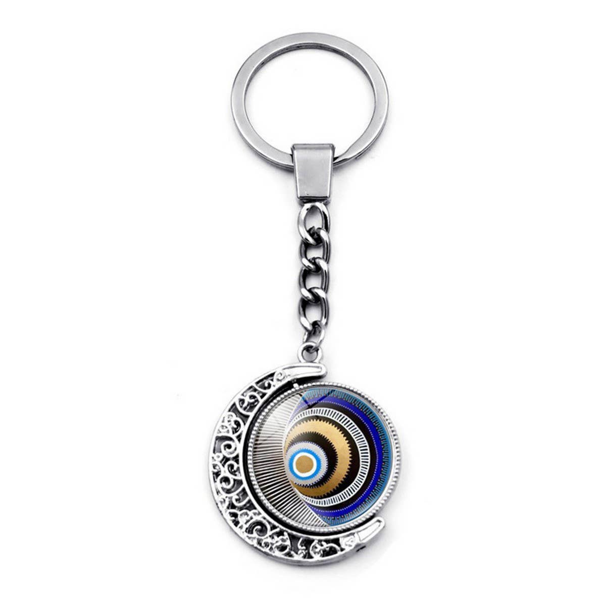 DEVIL'S EYE KEYCHAIN PENDANT