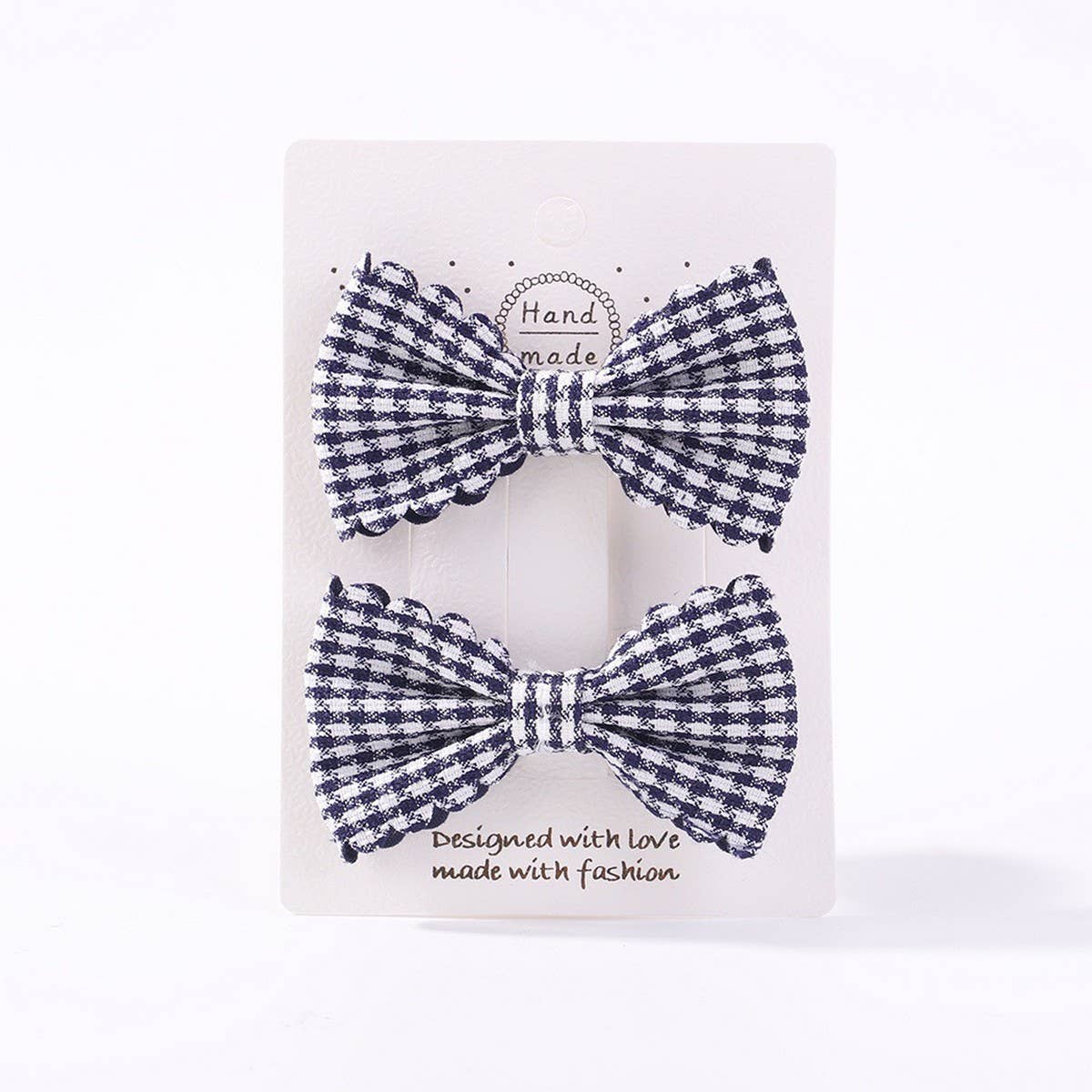 Girls¡¯ Plaid Lace Hair Clips ? Daily & Princess