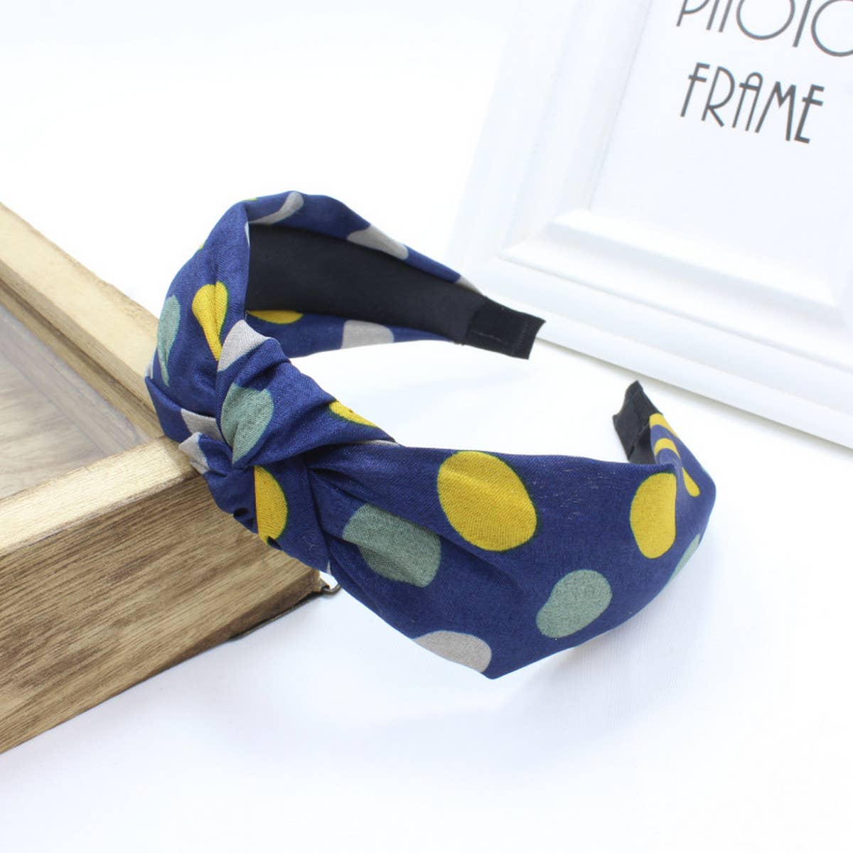 SIMPLE WIDE-BRIMMED FABRIC CROSS-KNOT HEADBAND_CWAHA1677