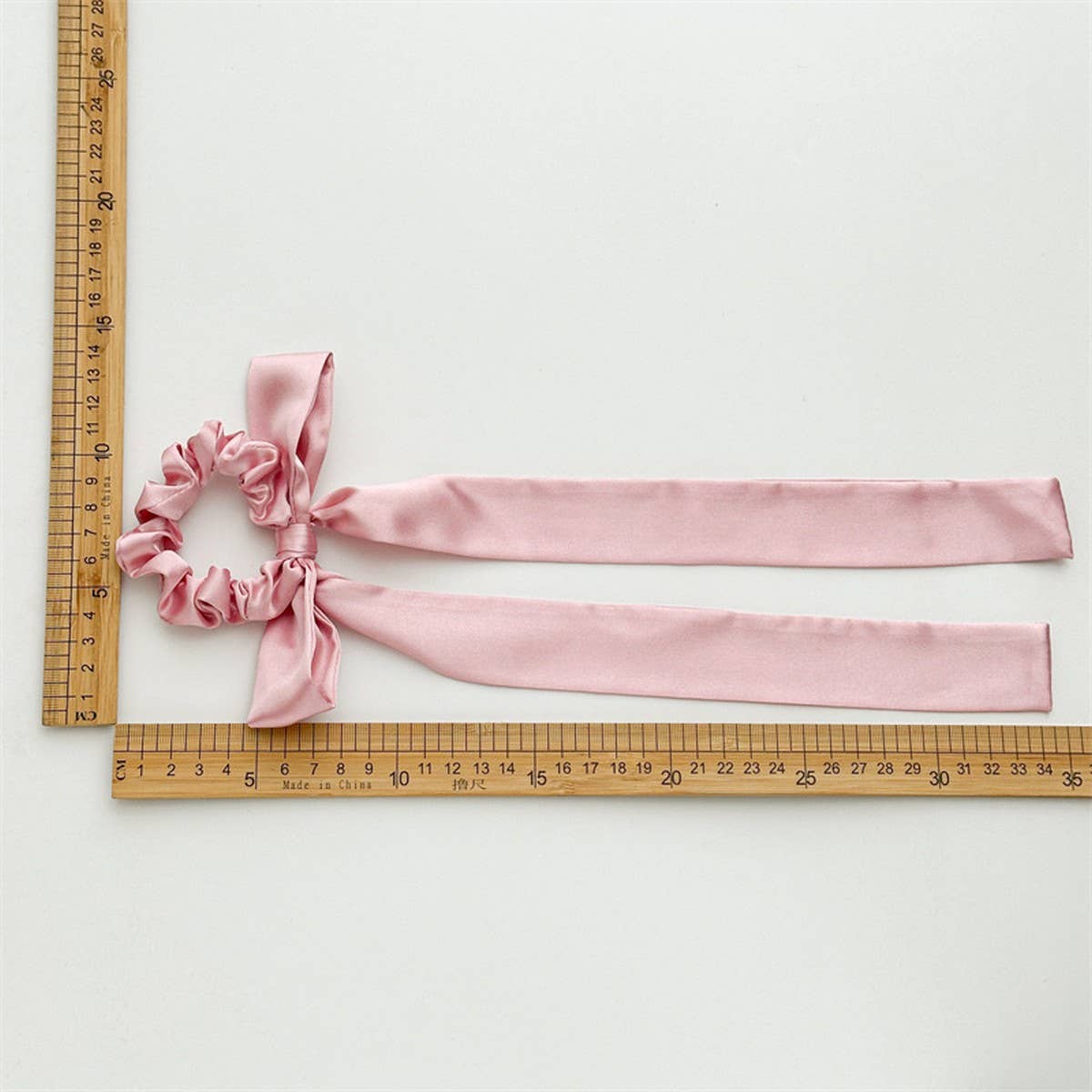 WOMEN LONG BOW ELASTIC BAND HAIR TIE_CWAHA1079