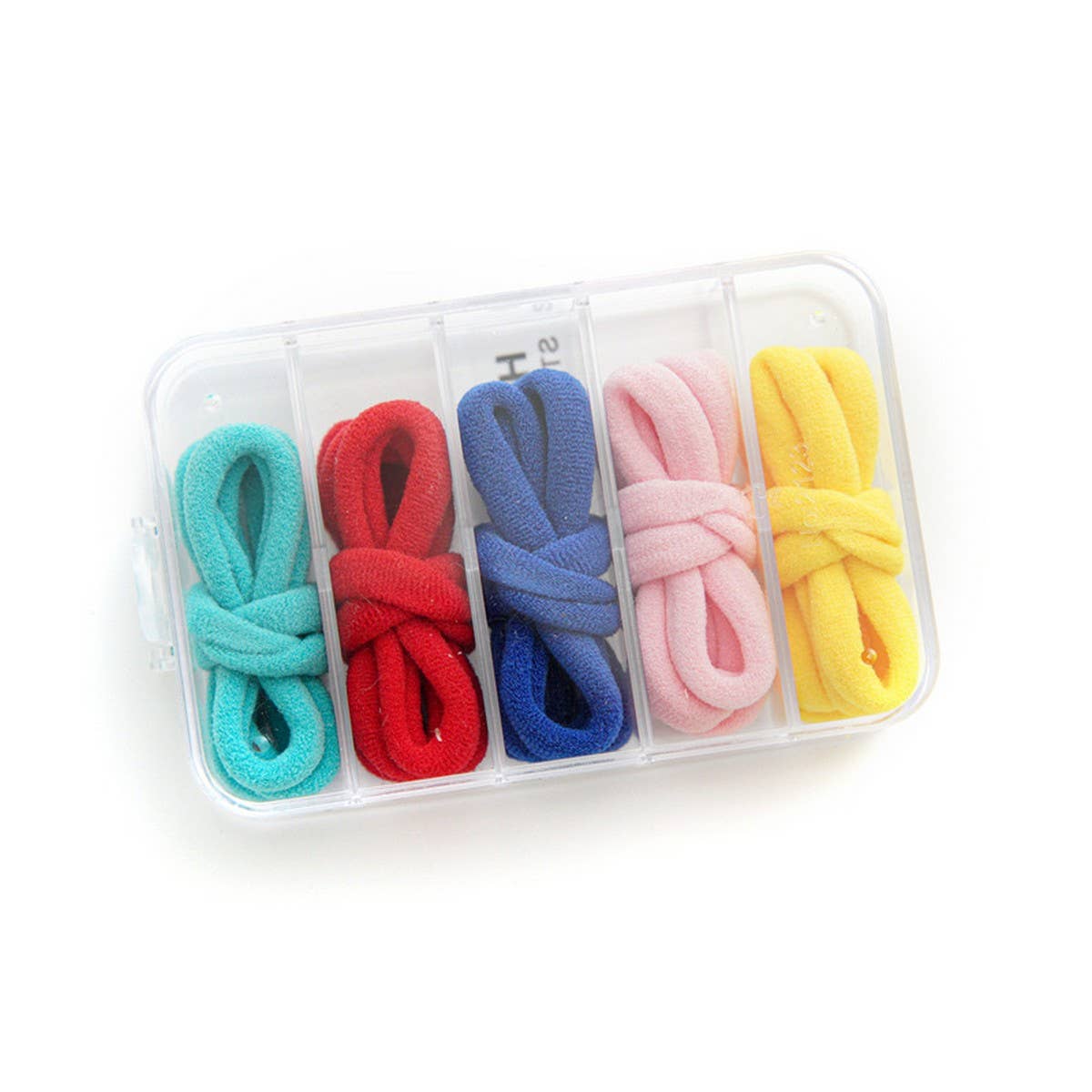 1BOX/25PCS ELASTIC HAIR TIES CANDY COLOR HAIRBANDA_CWAHA1109