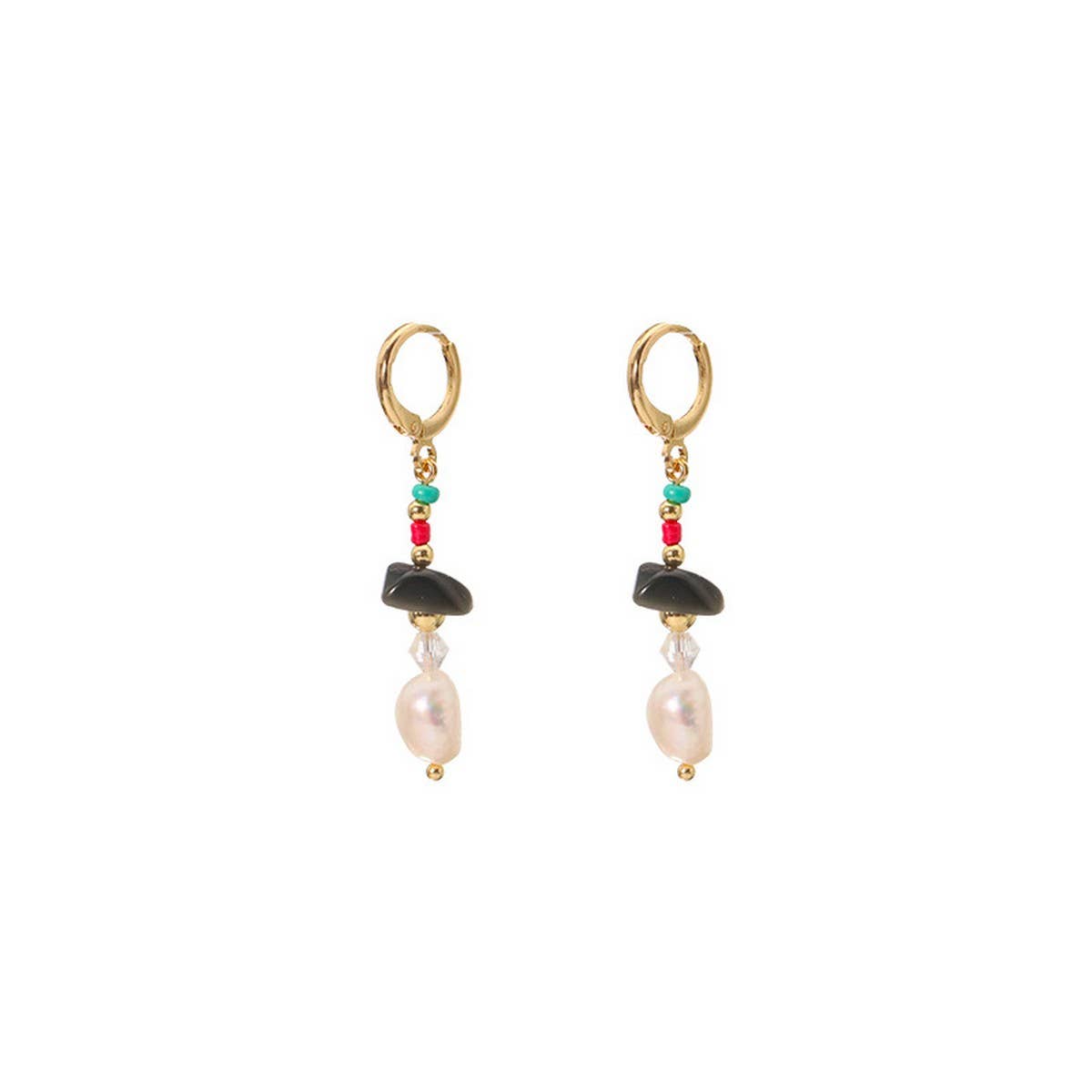 HIGH-GRADE RETRO NATURAL PEARL EARRINGS FOR WOMEN