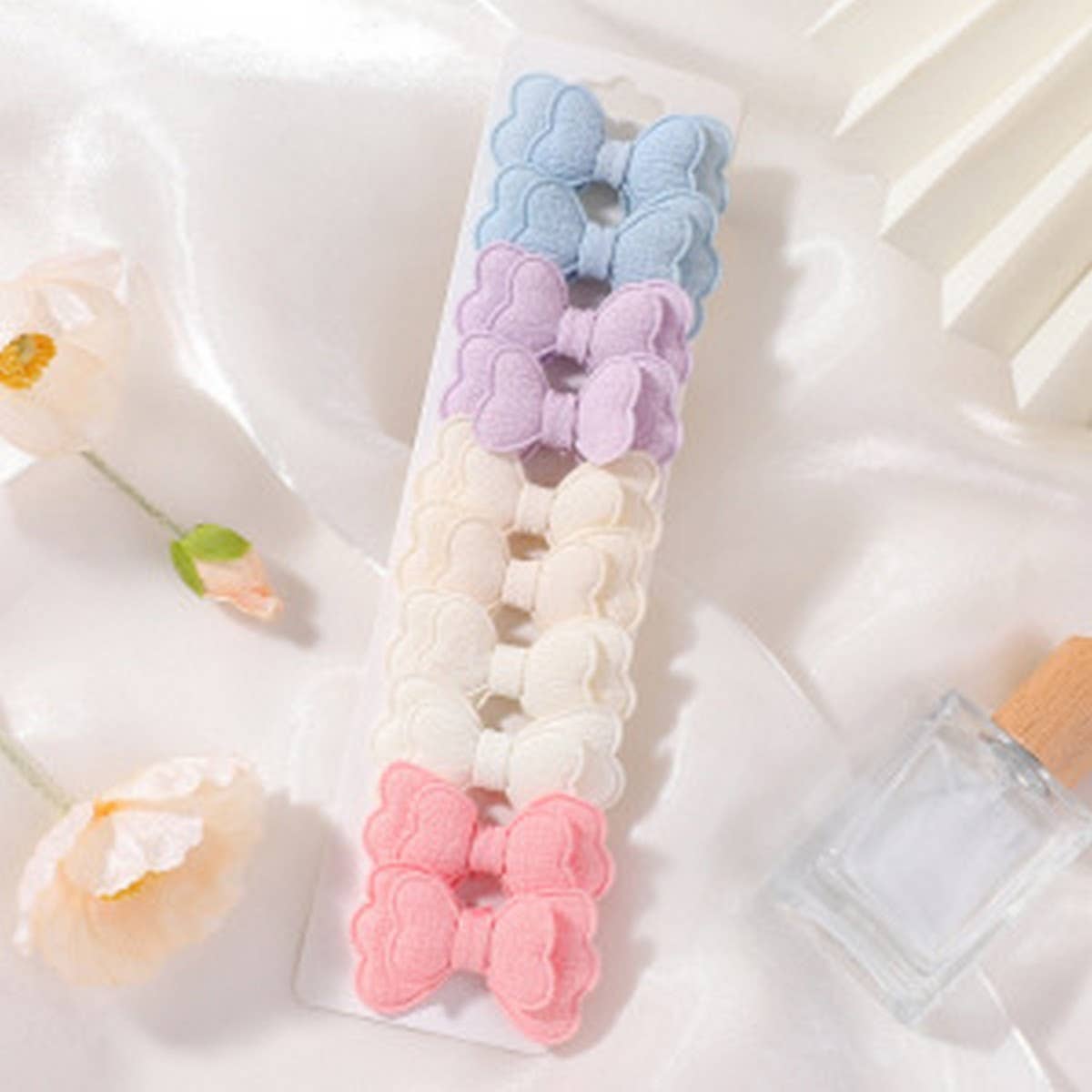 Double-Layer Butterfly Hair Clip Set for Kids