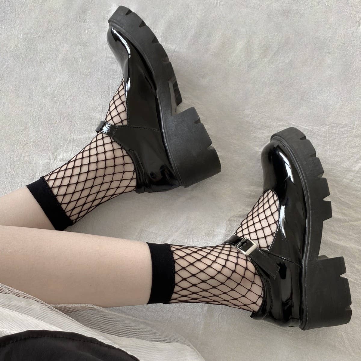 SEXY HOLLOW MESH SOCKS FISHING NET SOCKS