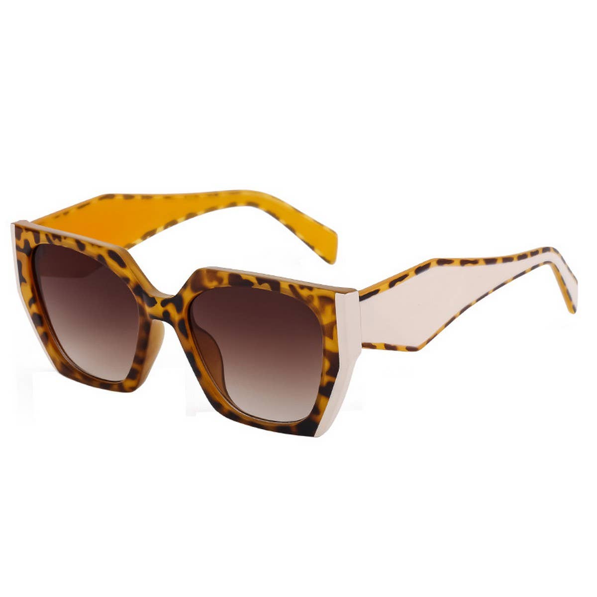 CAT-EYE WIDE TEMPLE UV PROTECTION SUNGLASSES_CWASG0556