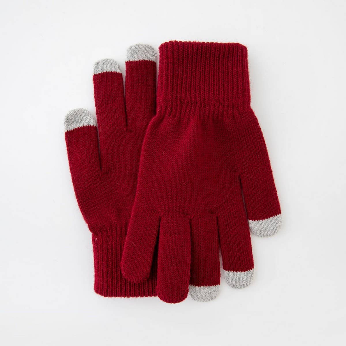 CWAG00561_UNISEX WINTER KNIT TOUCHSCREEN GLOVES