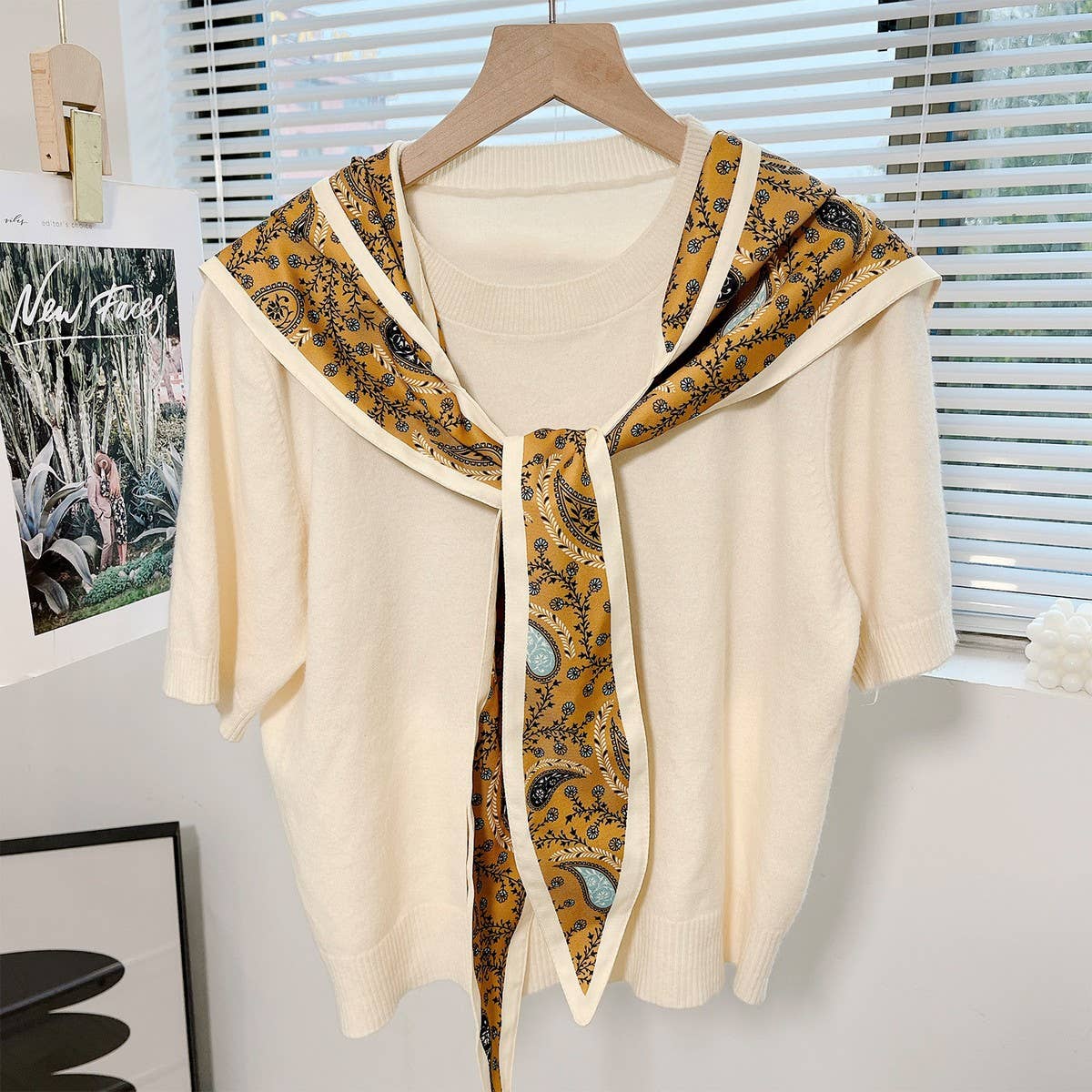 CWASC03121_HOODED SUN PROTECTION SHAWL SCARF FOR WOMEN