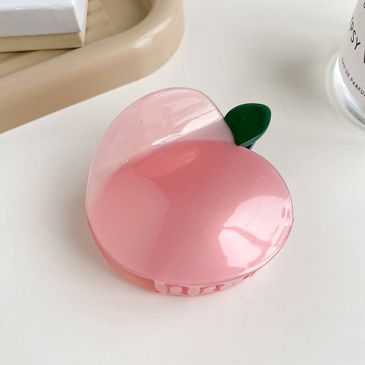 Peach & Apple Hair Claw ??Cute Summer Accessory_CWAHA5889