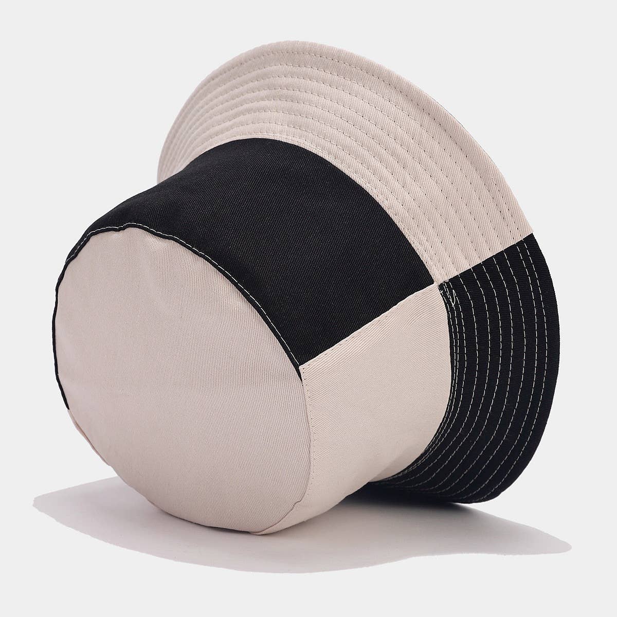 OUTDOOR SUN VISOR SPLICING BUCKET HAT_CWAH1635