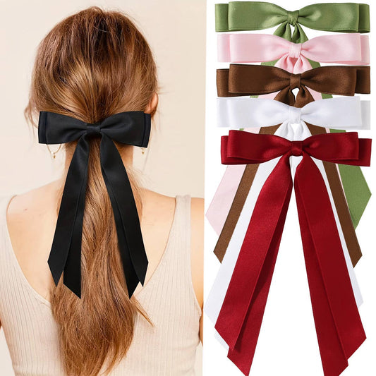 DOUBLE-LAYERED BOW HAIR CLIP_CWAHA1047