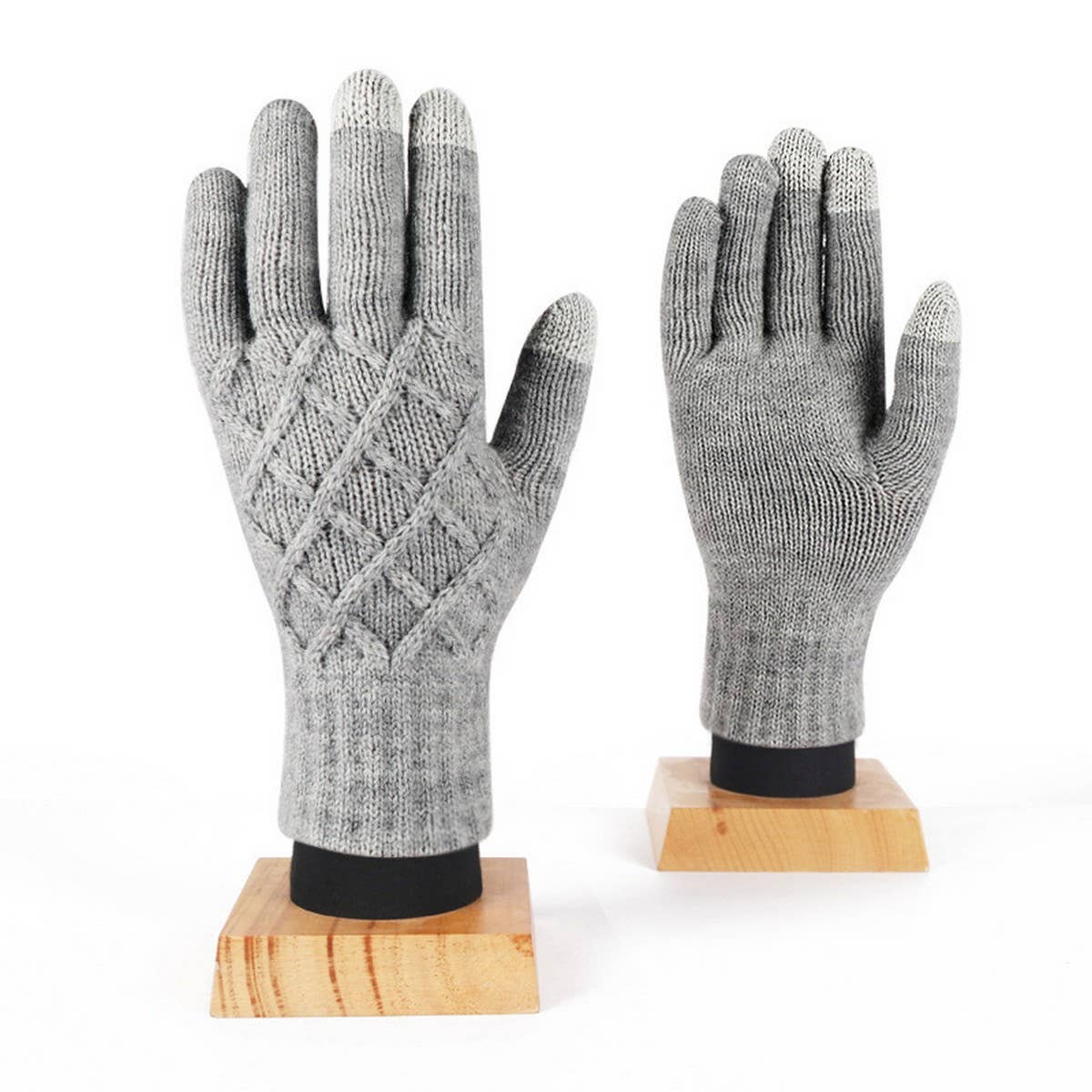 WINTER COLD PROTECTION WARM HALF FINGER GLOVES