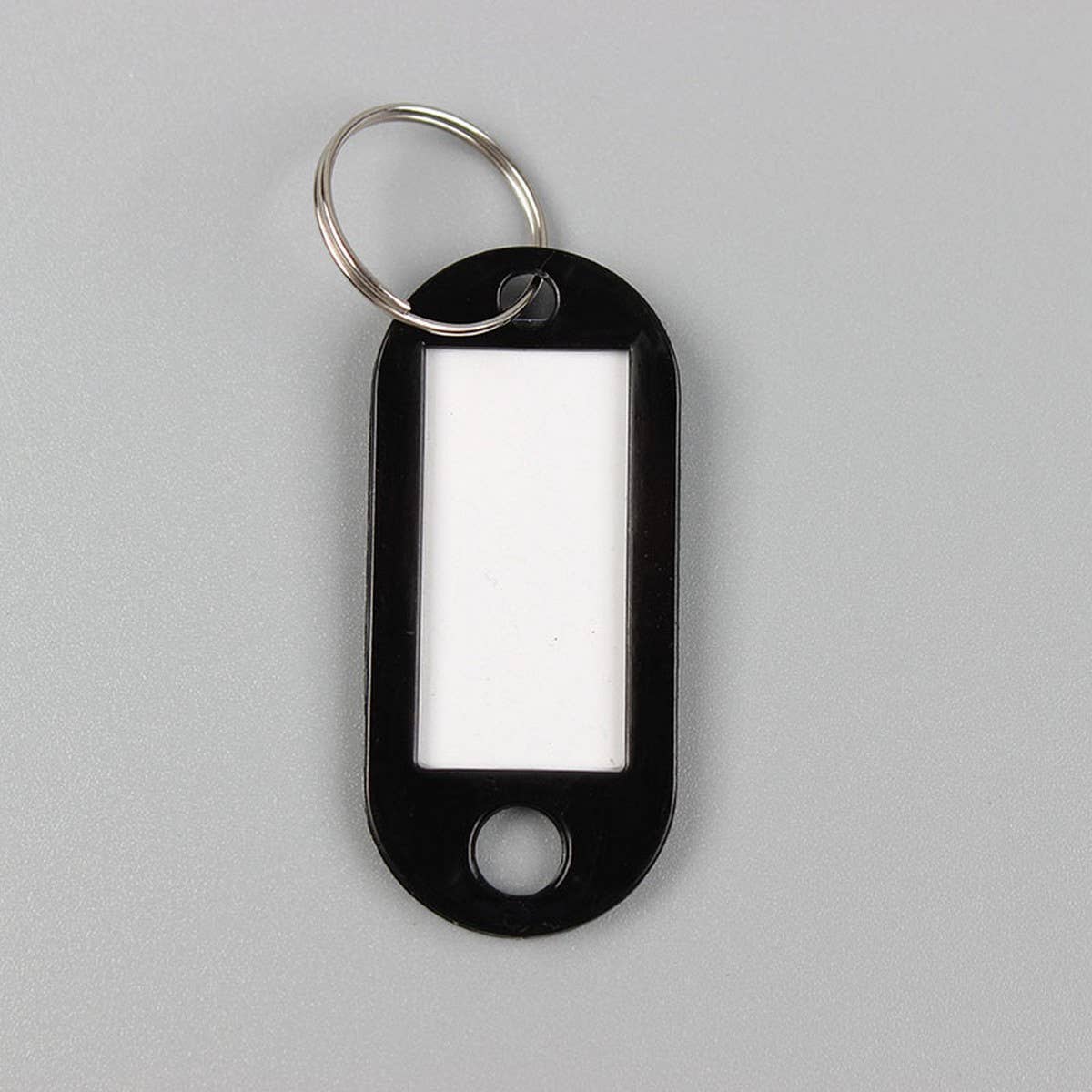 100 PACK COLORFUL STURDY PLASTIC KEYCHAIN CHARMS_CWMM2074