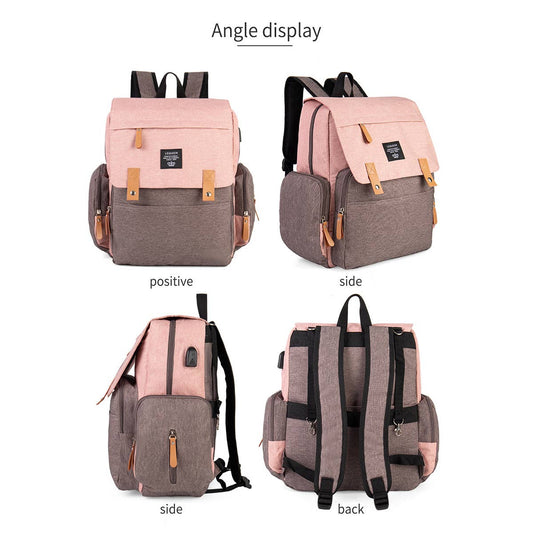 TRAVEL BACKPACK MOTHER AND BABY BAG_CWAB2224