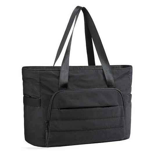 Yoga mat shoulder straps quilted handbag