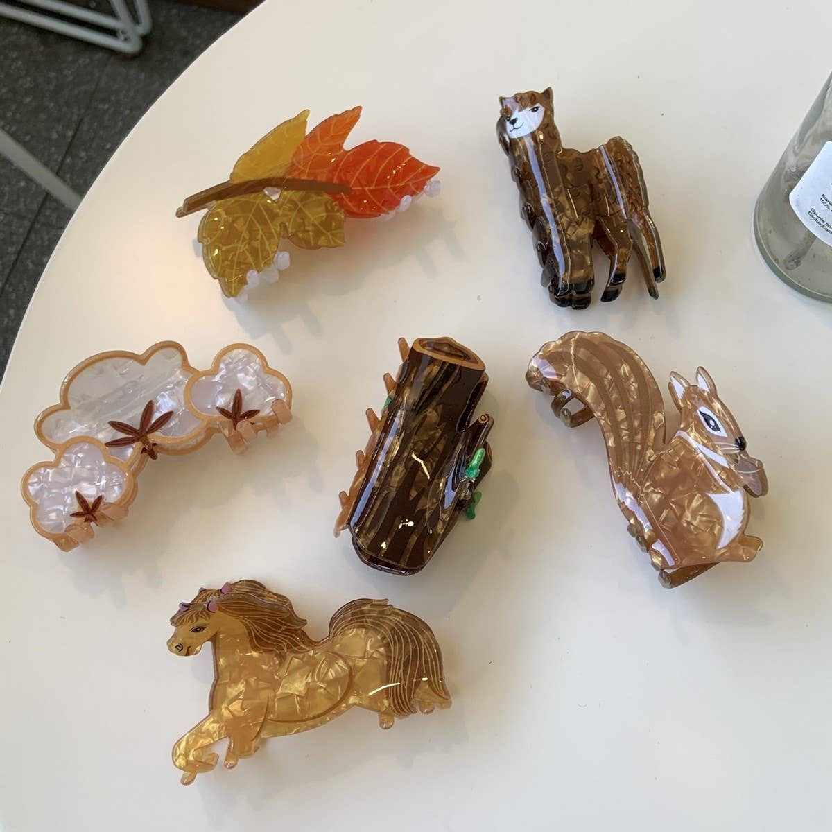 CWAHA4447_FARM MAPLE LEAF SMALL ANIMAL SHARK CLIP GRAB CLIP