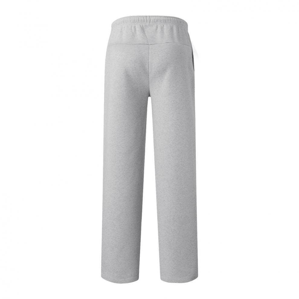 Side pocket straight-leg thickened sweatpants