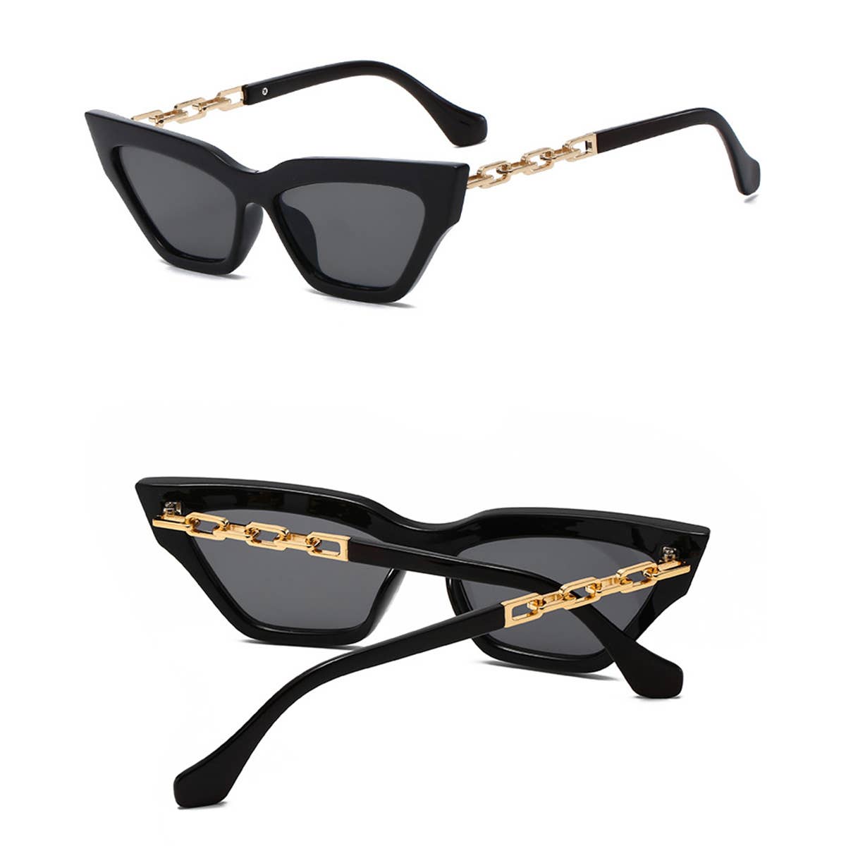 NEW PERSONALIZED RETRO CAT-EYE SUNGLASSES