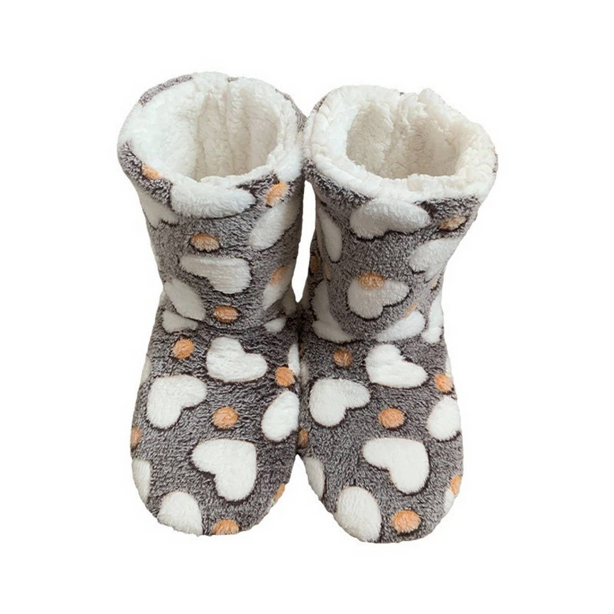 ADULTS THICKENED VELVET COMFORTABLE SOCK SLIPPERS_CWMS1206