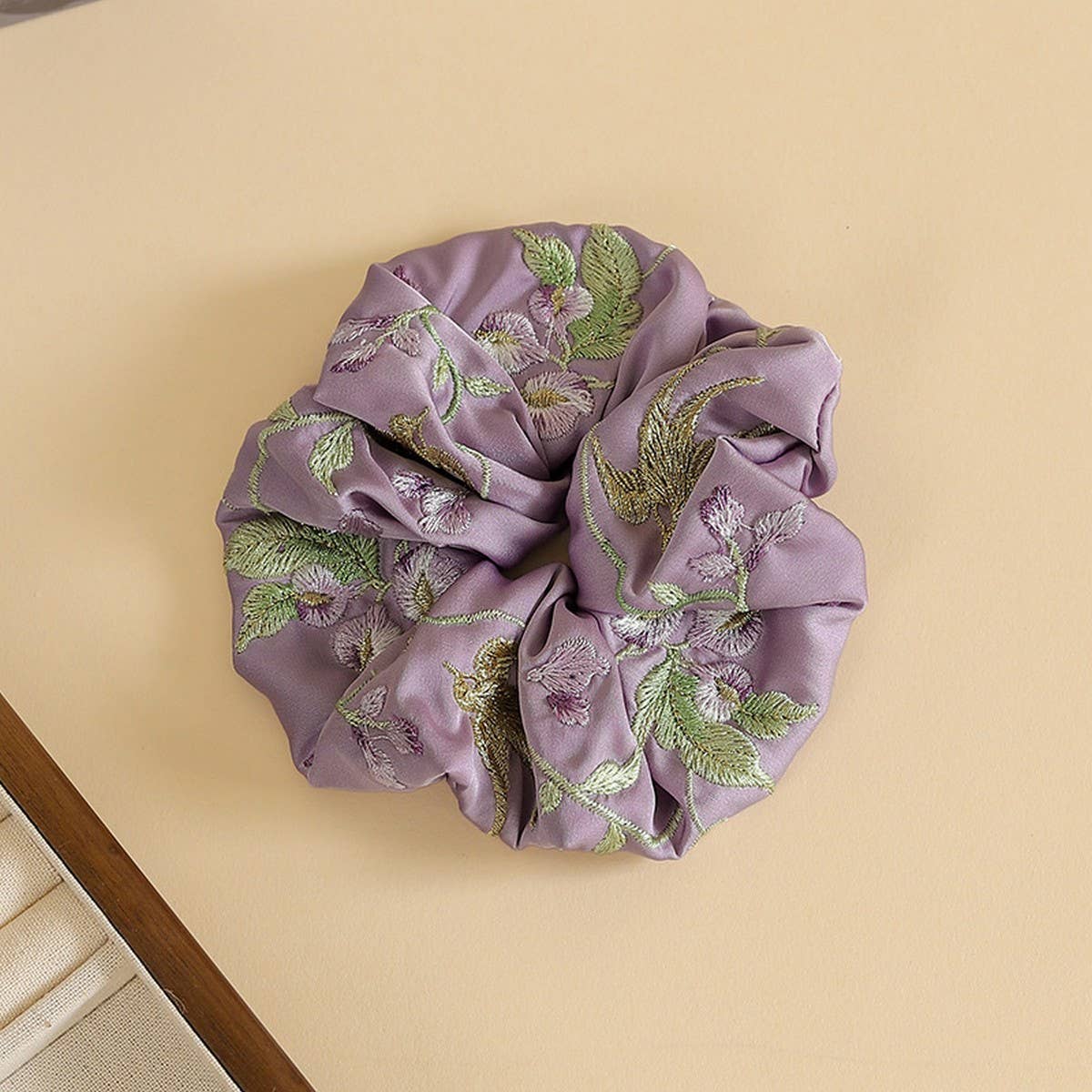 Wisteria Embroidered Hair Tie for Hanfu & Qipao