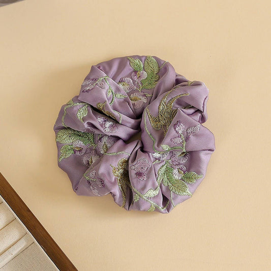 Wisteria Embroidered Hair Tie for Hanfu & Qipao