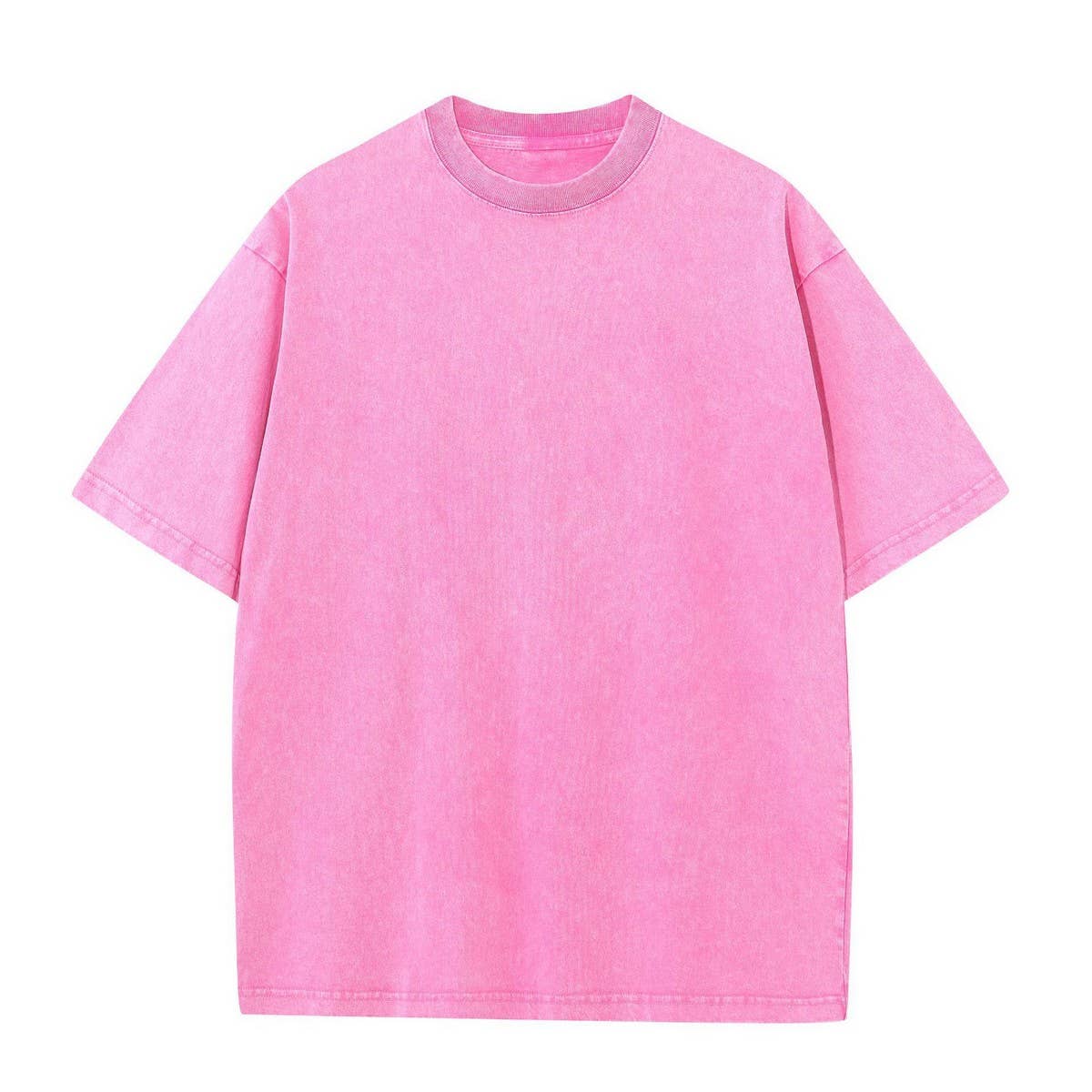 270g Heavyweight Wax-Dyed Vintage Cotton T-Shirt??œCustom Logo