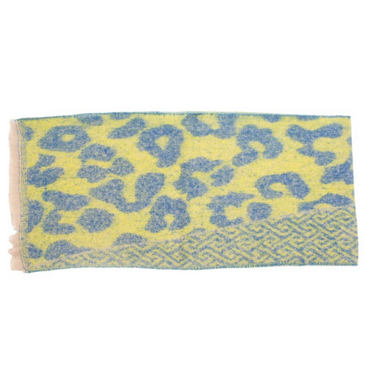 New Jacquard Leopard Print Scarf for Fall & Winter