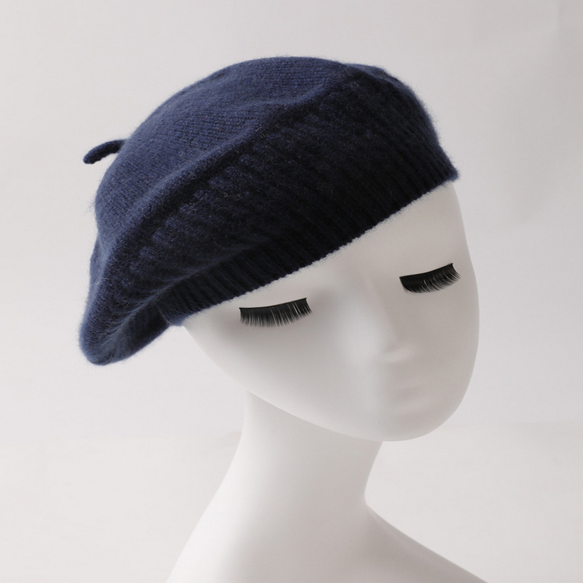 Winter Knit Beret ? Outdoor Cashmere Hat_CWAH3997