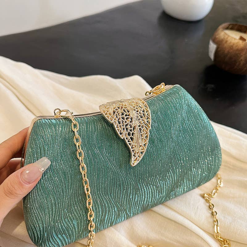 Fashionable shiny and versatile crossbody bag
