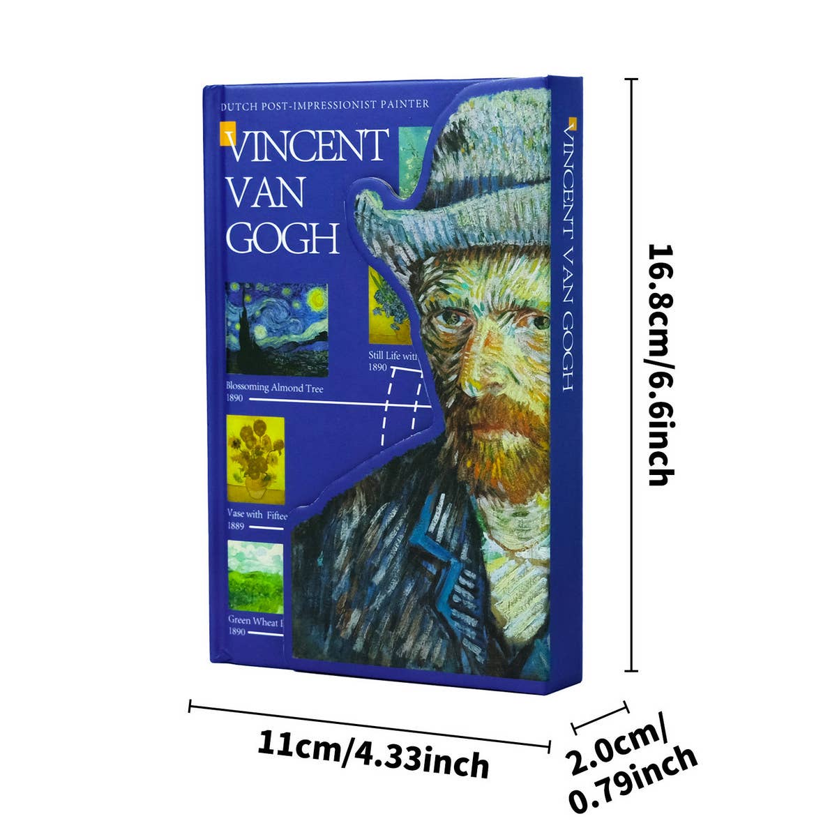 OIL PAINTING VAN GOGH PORTRAIT PORTABLE NOTEBOOK_CWMM1846