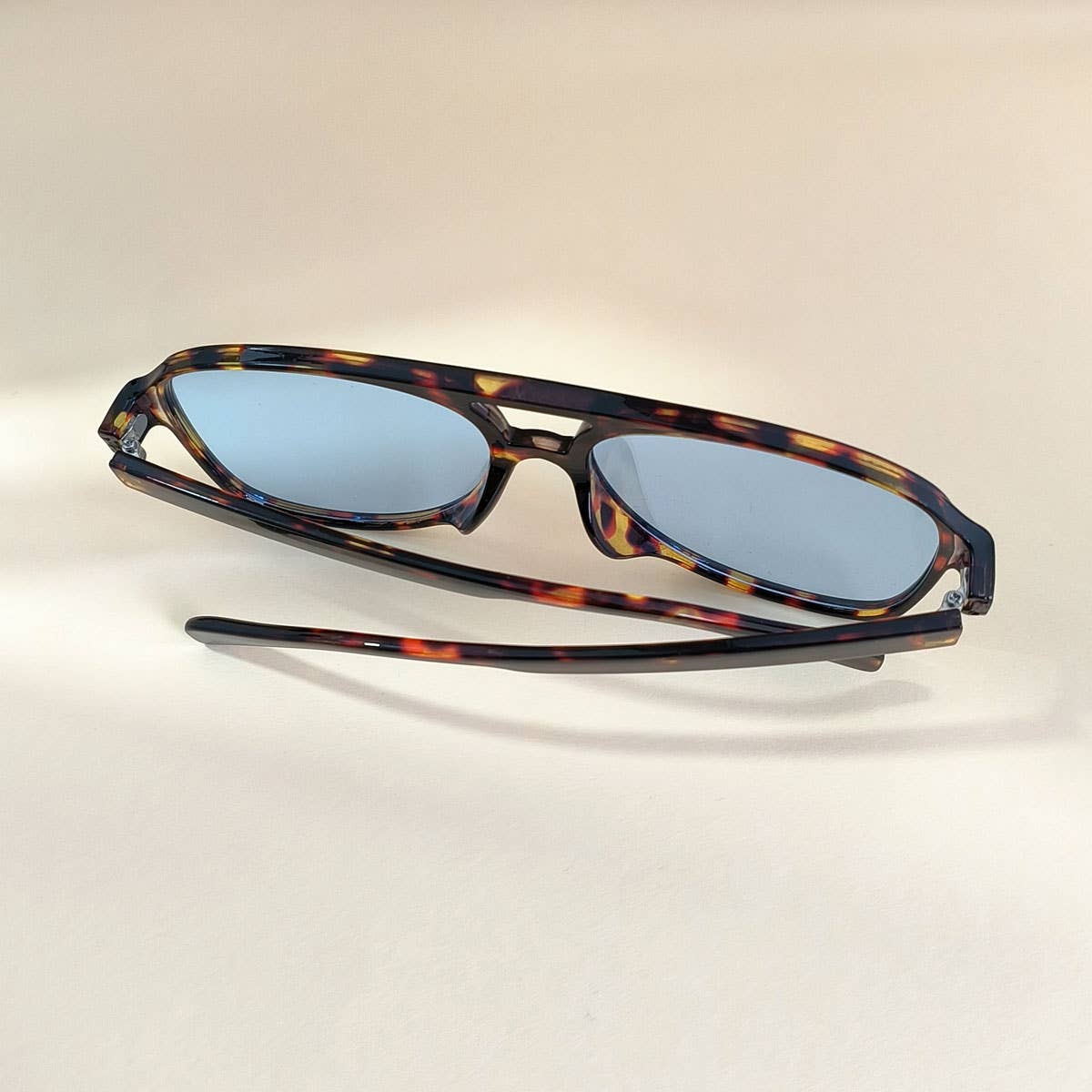 Vintage Double Bridge Aviator Sunglasses